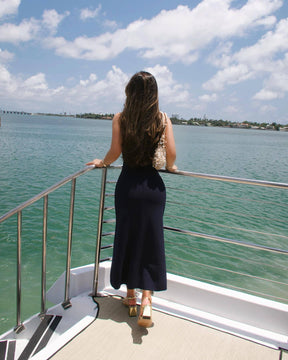 Vestido Midi Tricô Modal Alta Elasticidade Modern Jayne