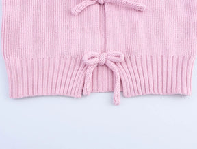 Blusa Tricô Manga Curta Modern Elodie