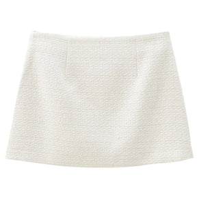 Conjunto Casaco com Botões e Saia Curta Modern Margô