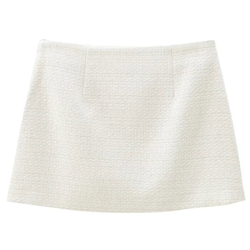 Conjunto Casaco com Botões e Saia Curta Modern Margô