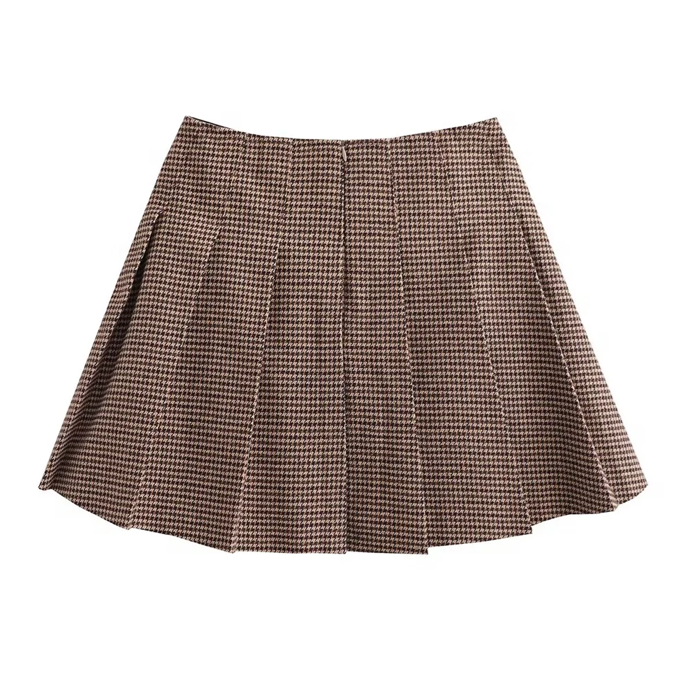 Conjunto Blazer e Saia Curta Plissada Modern Charlotte