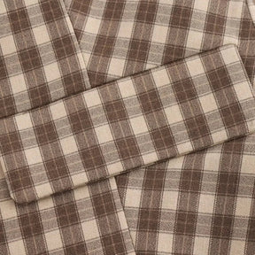 Conjunto Xadrez Colete com Botões e Saia Curta Modern Megan