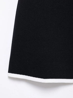 Conjunto Casaco Cardigan e Saia Curta Modern Louise