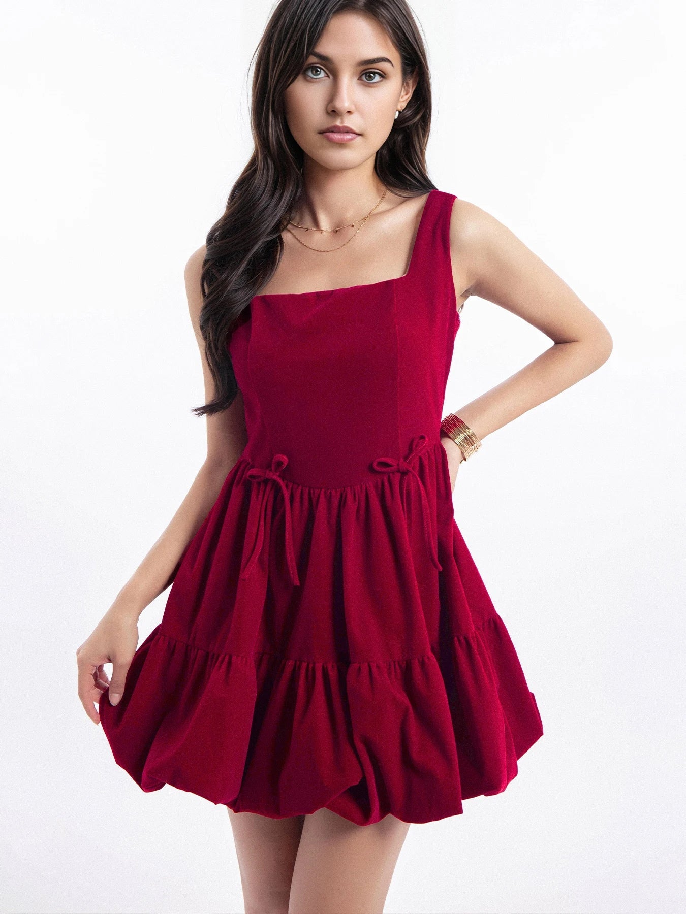 Vestido Curto Balonê Modern Angel