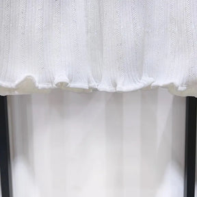 Vestido Curto Tricô Gola Polo e Bolsos Modern Seraphina