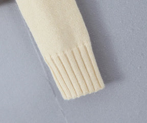 Conjunto Tricô Blusa Manga Comprida e Mini Saia Modern Violet