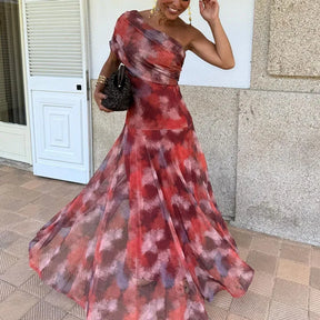 Vestido Longo Ombro Só Modern Bally