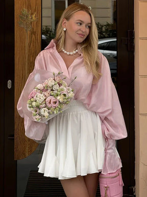 Blusa Manga Longa Social Modern Divine Class