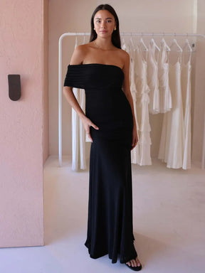 Vestido Longo com Tule Modern Aura