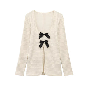 Conjunto Calça e Blusa Manga Comprida com Laços Modern Violette