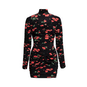 Vestido Manga Longa Curto Modern Ella