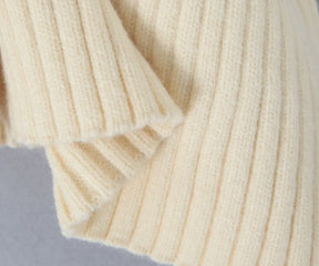 Conjunto Tricô Blusa Manga Comprida e Mini Saia Modern Violet