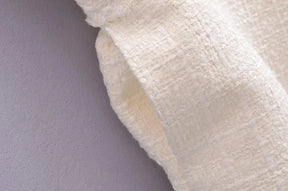 Vestido Curto Tricô com Botões Modern Celeste