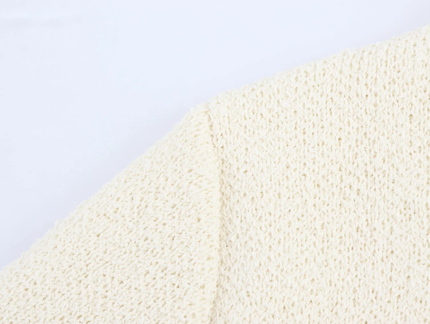 Conjunto Tricô Blusa Manga Curta e Saia Curta Modern Safira