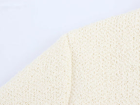 Conjunto Tricô Blusa Manga Curta e Saia Curta Modern Safira