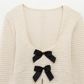 Conjunto Calça e Blusa Manga Comprida com Laços Modern Violette