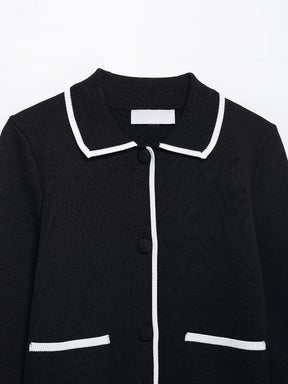 Conjunto Casaco Cardigan e Saia Curta Modern Louise