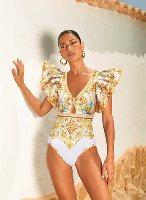 Conjunto Maiô e Short Saia Curto Modern Callie