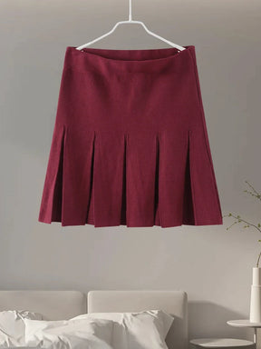 Conjunto Cardigan e Saia Plissada Modern Alessia