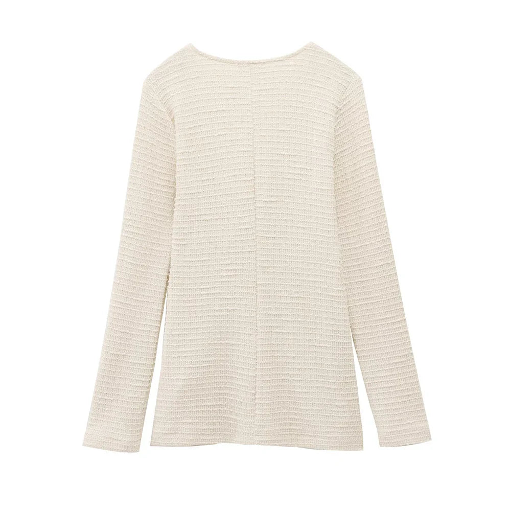 Conjunto Calça e Blusa Manga Comprida com Laços Modern Violette