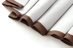 Vestido Curto Barra Plissada Modern Amara