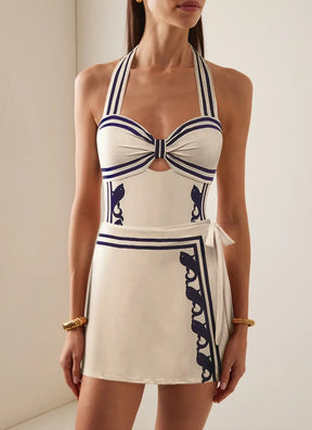 Conjunto Maiô e Saia Curta Modern Maris