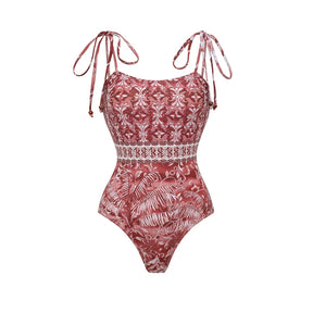 Conjunto Maiô e Saia Saída de Praia com Franjas Modern Marina