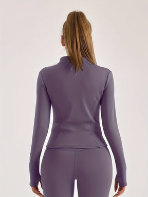 Jaqueta Térmica Esportiva com Ziper Modern Rúbia