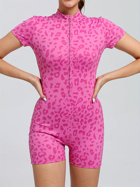 Macaquinho Esportivo Animal Print Modern Ísis