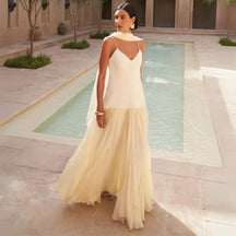 Vestido Longo Decote nas Costas Modern Eloá