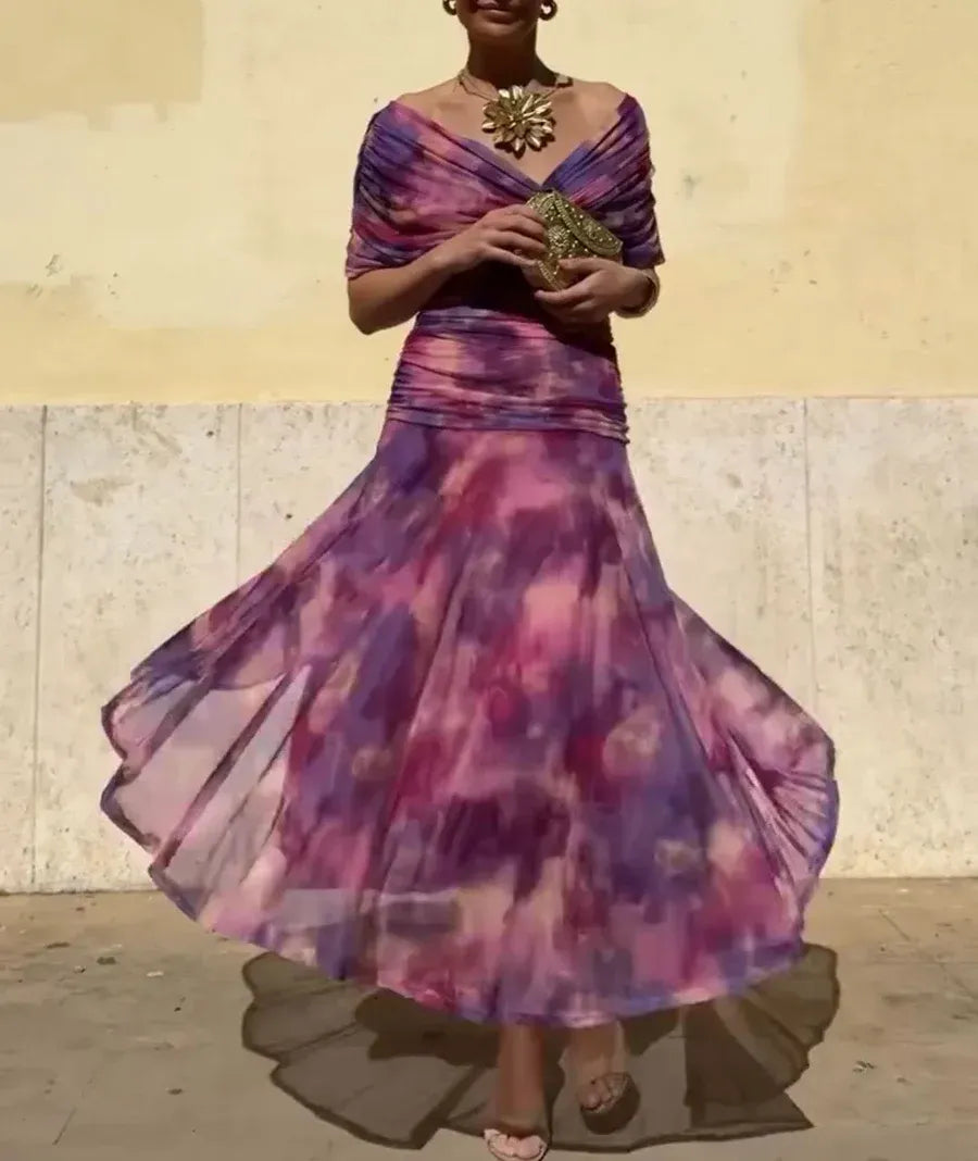 Vestido Longo Fluído Modern Lilly