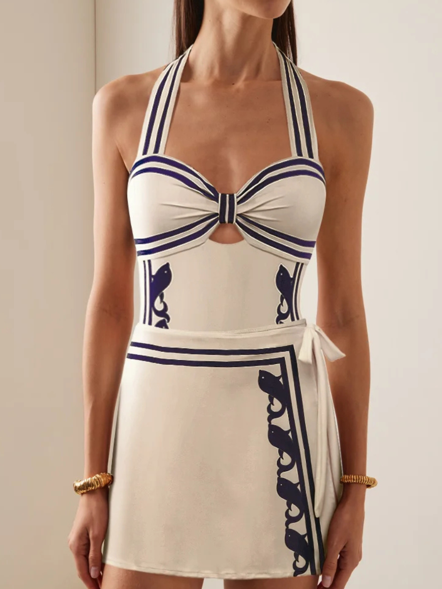 Conjunto Maiô e Saia Curta Modern Maris